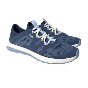 OluKai Women’s Huia Sneaker Vintage Blue Sea Ice Size 7 NWOT! Athletic Shoe